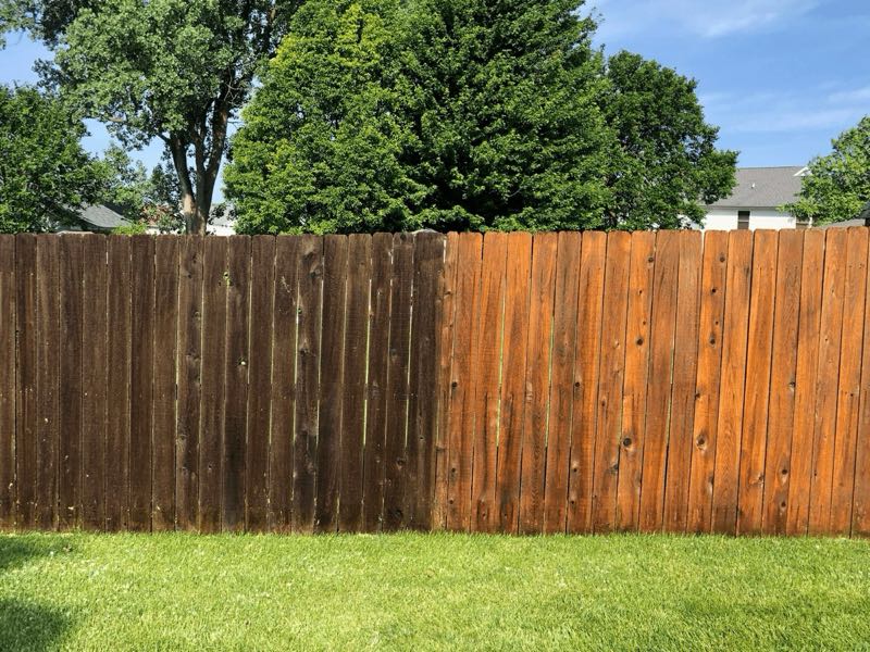 Fence Staining near Plano